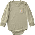 Carhartt Long-Sleeve Pocket Bodysuit | 100% Cotton | Made From Breathable by Carhartt