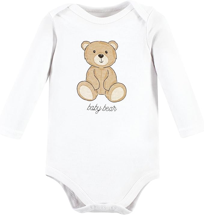 Hudson Baby Unisex Baby Cotton Bodysuits - Image 3