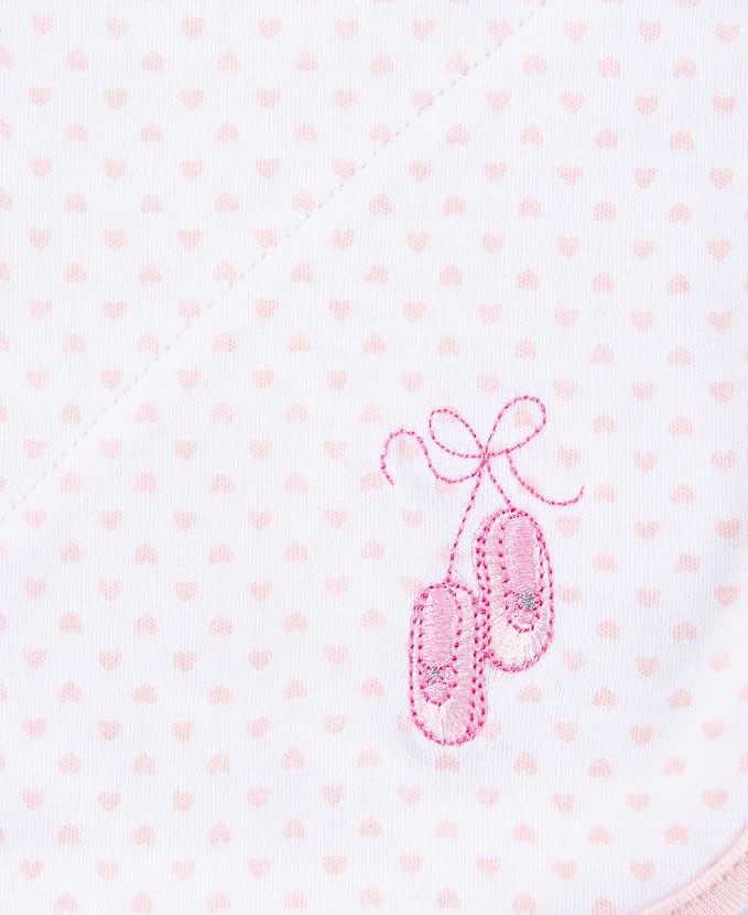 Little Me Blankets for Baby Girls' Prima Ballerina Swaddling Receiving Blanket - Image 4