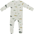 KYTE BABY Infant and Toddler Dual Zipper Footie, Ultra-Soft Rayon Made From by KYTEBABY