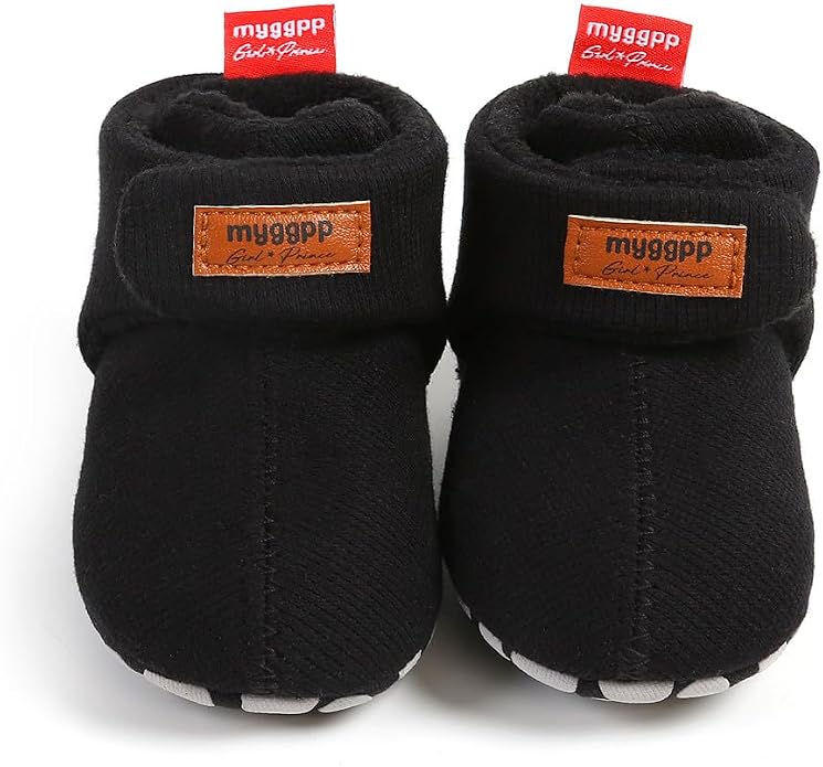 Ohwawadi Infant Baby Slippers Girls Boys Booties Warm Baby Socks Shoes Newborn - Image 5