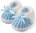 Meckior Baby Booties Newborn First Walkers Cozy Shoes Warm Hand Crochet Knit by Meckior