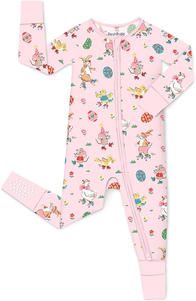 babee Reshinee Viscose derived from bamboo Baby Pajamas Convertible Footie by babeeReshinee