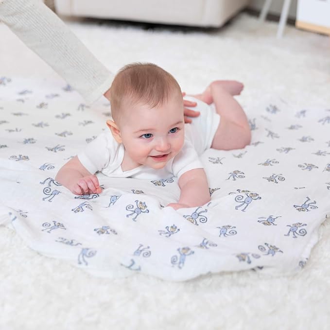 aden + anais Swaddle Blanket, Boutique Muslin Blankets - Image 6