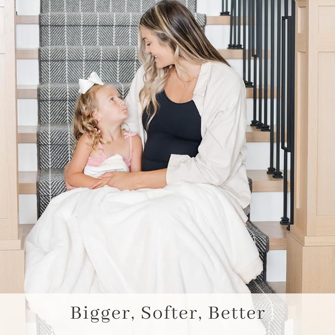 Saranoni Oversized Luxury Blanket | Breathable Super Soft, Plush Comfy Blankets - Image 4