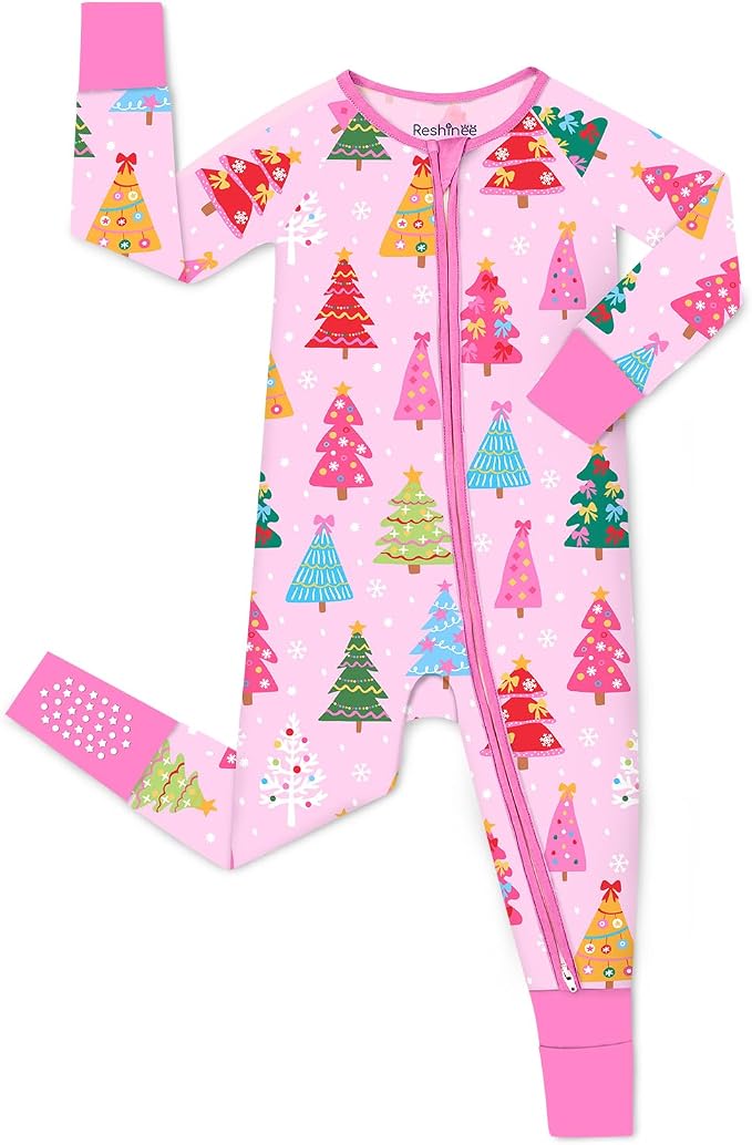 babee Reshinee Viscose Derived from Bamboo Baby Footie Pajamas Convertible by babeeReshinee