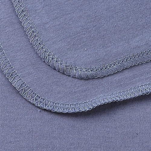 PESAAT Cotton Baby Swaddle Hat Set Newborn Infant Hats Receiving Blankets - Image 4