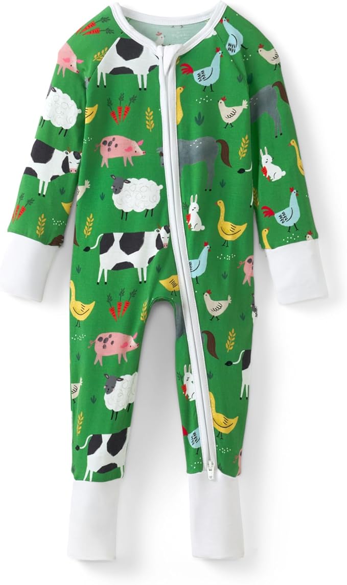 Little Sleepies Pajamas for Baby Boys & Girls, Viscose from Bamboo Baby Pajamas by LittleSleepies