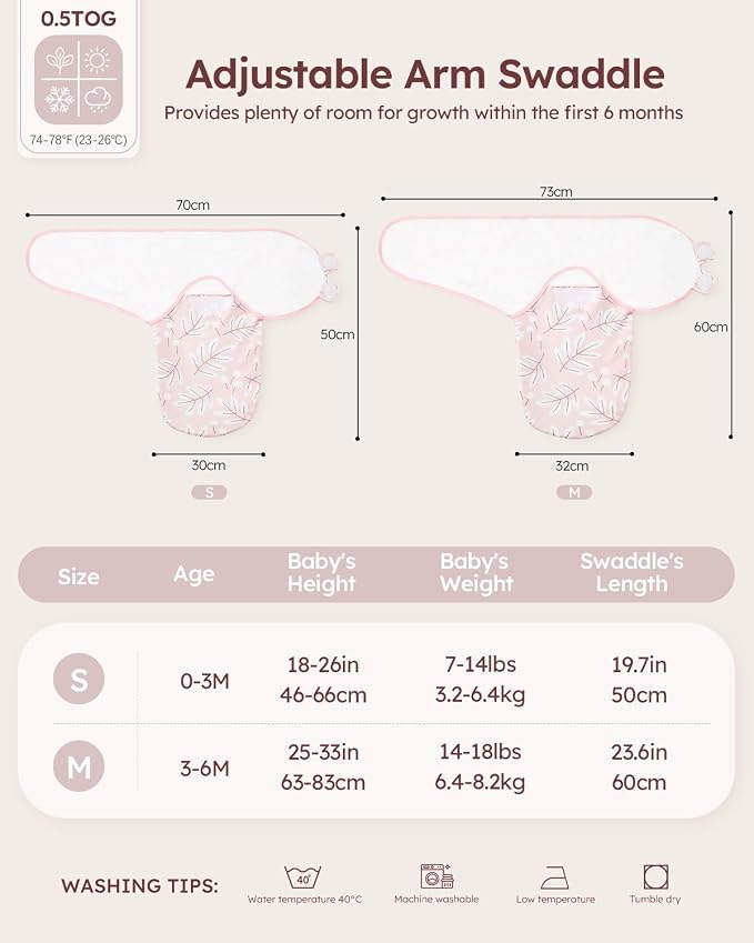 Unnivoll Baby Swaddles for Newborns - Image 6