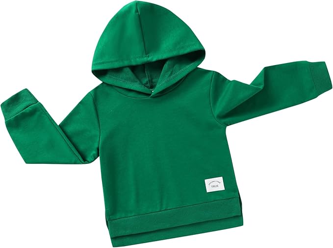 Happy Town Toddler Baby Boy Girl Sweatshirt Hoodie Pullover Fall Outfits Solid by HappyTown