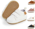 Meckior Toddler Baby Boys Girls High Tops Ankle Sneakers Soft Anti-Slip Sole PU by Meckior