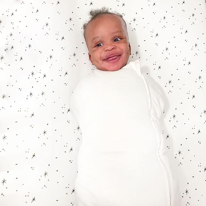 Happiest Baby Sleepea Comforter Organic Cotton Baby Swaddle, Medium | Organic - Image 5