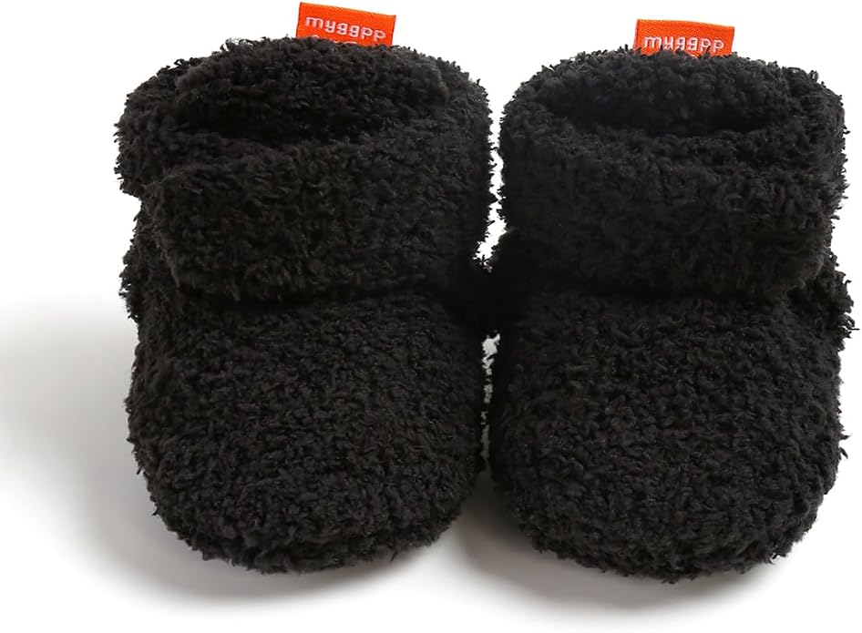 Baby Booties Cozy Fleece Slippers Soft Baby Shoes - Image 6
