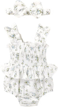 YOUNGER TREE Baby girl Romper Infant Summer Clothes Ruffle Sleeveless One Piece by YOUNGERTREE