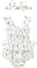 YOUNGER TREE Baby girl Romper Infant Summer Clothes Ruffle Sleeveless One Piece by YOUNGERTREE