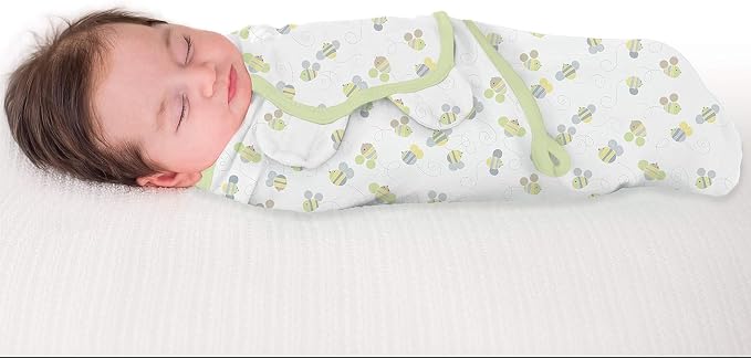 SwaddleMe by Ingenuity Original Swaddle, 100% Cotton, Improves Sleep & Calms - Image 7