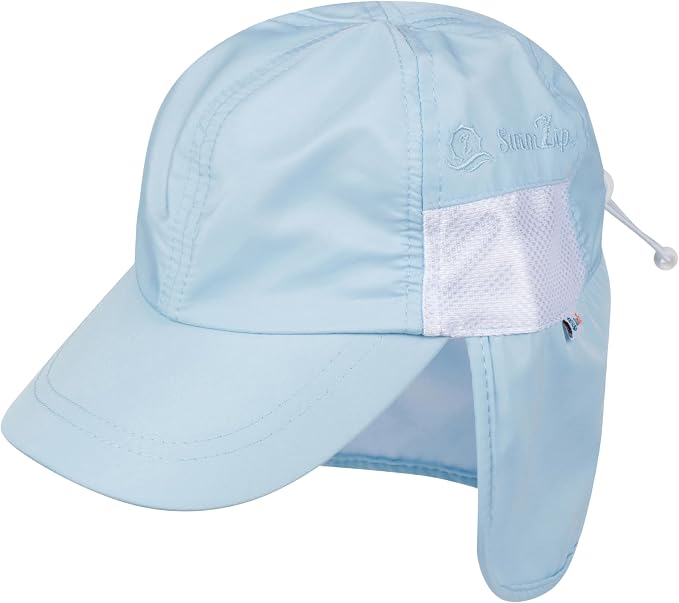 SwimZip Sun Hat with Neck Flap | UPF 50+ Protection by SwimZip