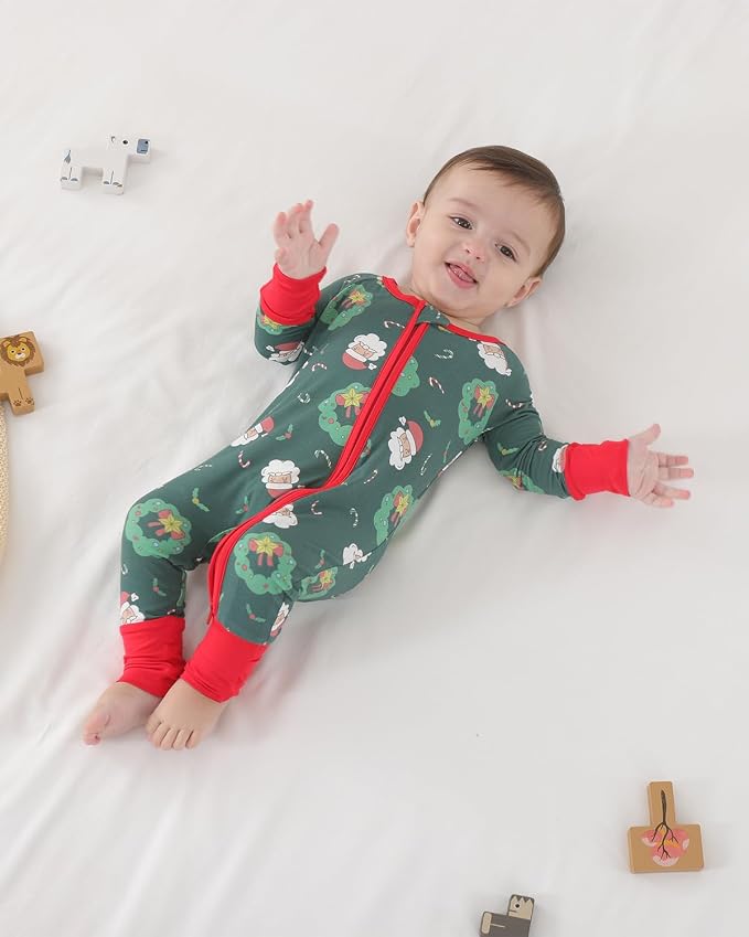 GUISBY Baby Footless Pajamas, Rayon of Bamboo, NB-2T | Rayon of bamboo softness - Image 6