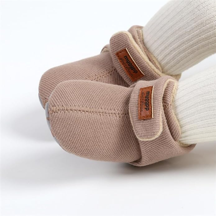 Ohwawadi Infant Baby Slippers Girls Boys Booties Warm Baby Socks Shoes Newborn - Image 4
