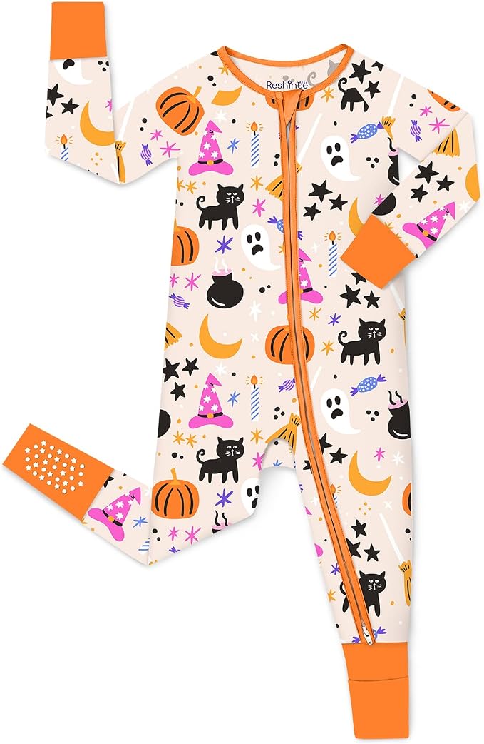 babee Reshinee Viscose Derived from Bamboo Baby Footie Pajamas Convertible by babeeReshinee