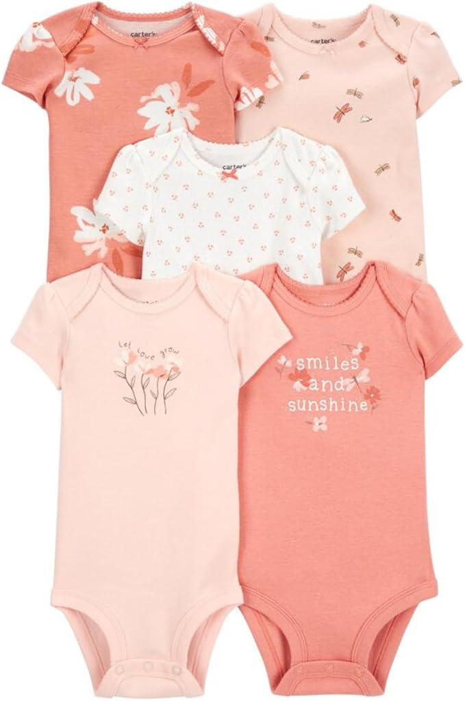 Carter's baby-girls Multi-pk Bodysuits 126g330 by Carters