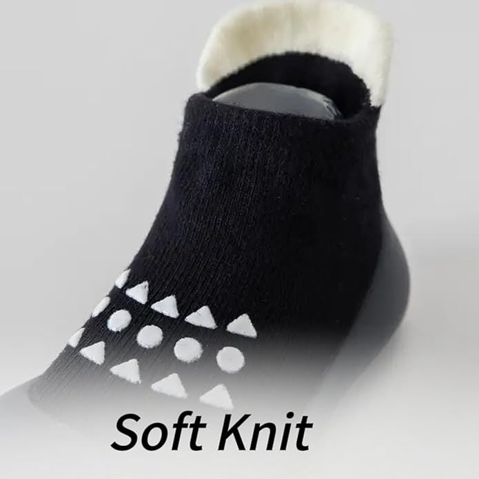 Baby Sock Shoes Toddler Walking Shoes Infant Slippers | Soft Rubber Sole - Image 4