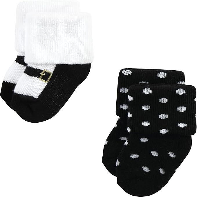 Hudson Baby Baby 8-pack Cotton Rich Newborn and Terry Socks - Image 3