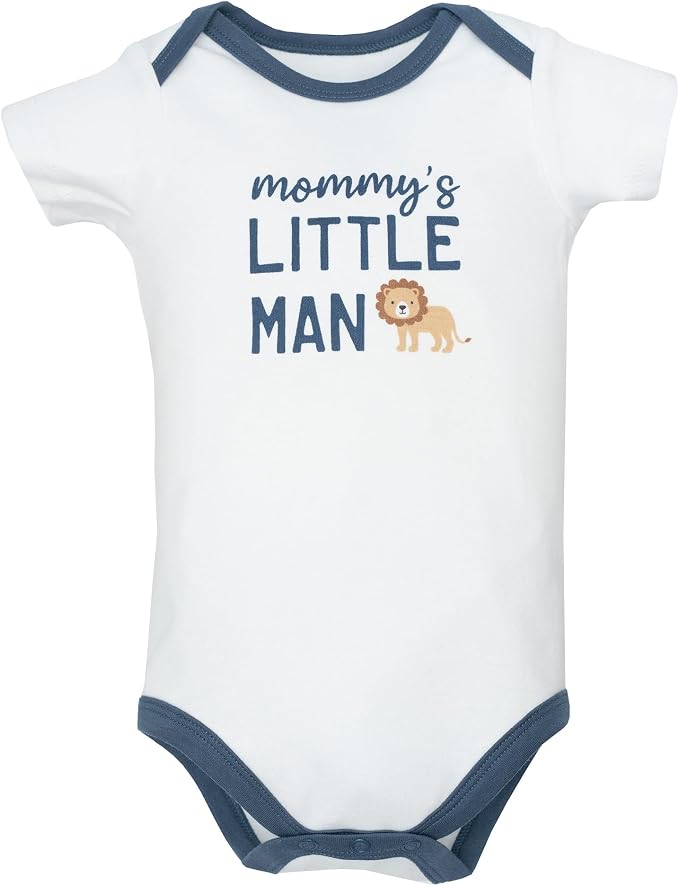 Hudson Baby Unisex Baby Cotton Bodysuits 5-pack - Image 7