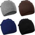 DRESHOW BQUBO 4 Pieces Baby Beanie Newborn Toddler Soft Cute Knit Hat Hospital by DRESHOW