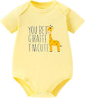 AIWUHE Unisex-Baby Short Sleeve Bodysuits Cotton One-piece Boy Girl Summer by AIWUHE