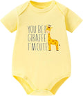 AIWUHE Unisex-Baby Short Sleeve Bodysuits Cotton One-piece Boy Girl Summer by AIWUHE