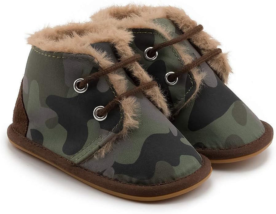 Meckior Baby Booties Newborn Infant Unisex Baby Girls Boys Velvet Rubber - Image 4