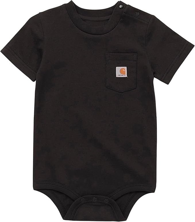 Carhartt Unisex Baby, Short-sleeve Bodysuit Pocket T-shirt | Cotton Jersey | by Carhartt