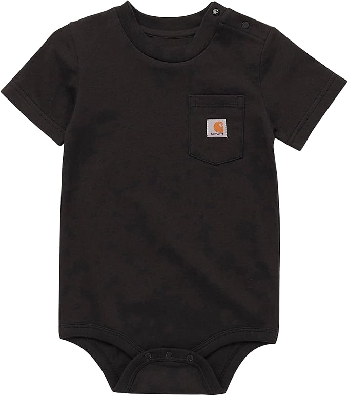 Carhartt Unisex Baby, Short-sleeve Bodysuit Pocket T-shirt | Cotton Jersey | by Carhartt