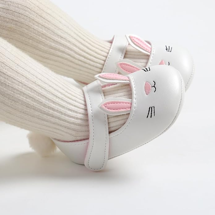 Ohwawadi Infant Baby Boys Girls Slippers Cozy Fleece Booties Soft Bottom Warm - Image 4