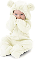 Cuddle Club Fleece Baby Bunting Bodysuit Hoodie, Newborn by CuddleClub
