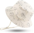 JANGANNSA Dinosaur Baby Boys Sun Hat Cotton Toddler Girls Bucket Hats Summer by JANGANNSA