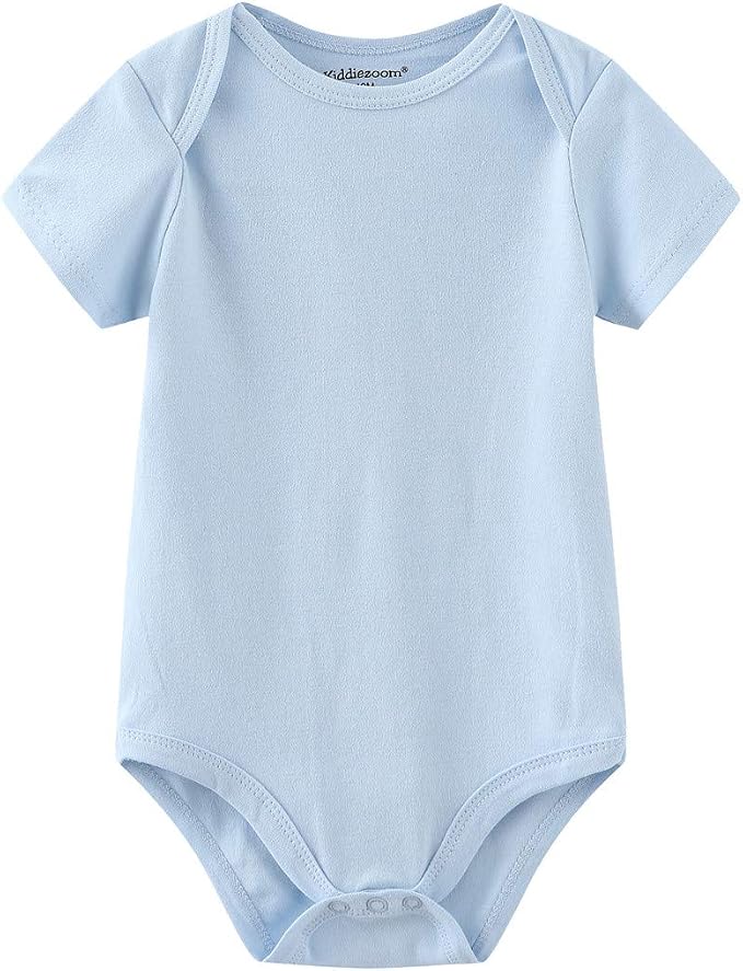 Kiddiezoom Newborn Baby Unisex Cotton One-Piece Bodysuits Baby Gift 5-Pack Baby - Image 4