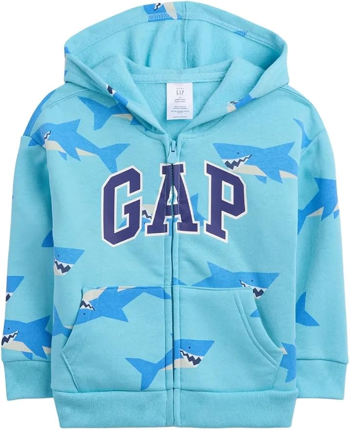 GAP Baby-Boys Logo Full-zip Hoodie by GAP
