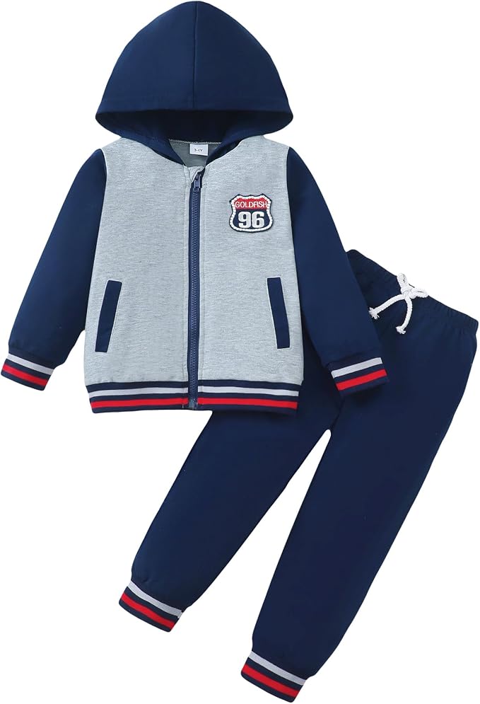 NZRVAWS Baby Boy Clothes Toddler Boy Outfit 2 3 4T 6 12 18 24 Month Fall Winter by NZRVAWS