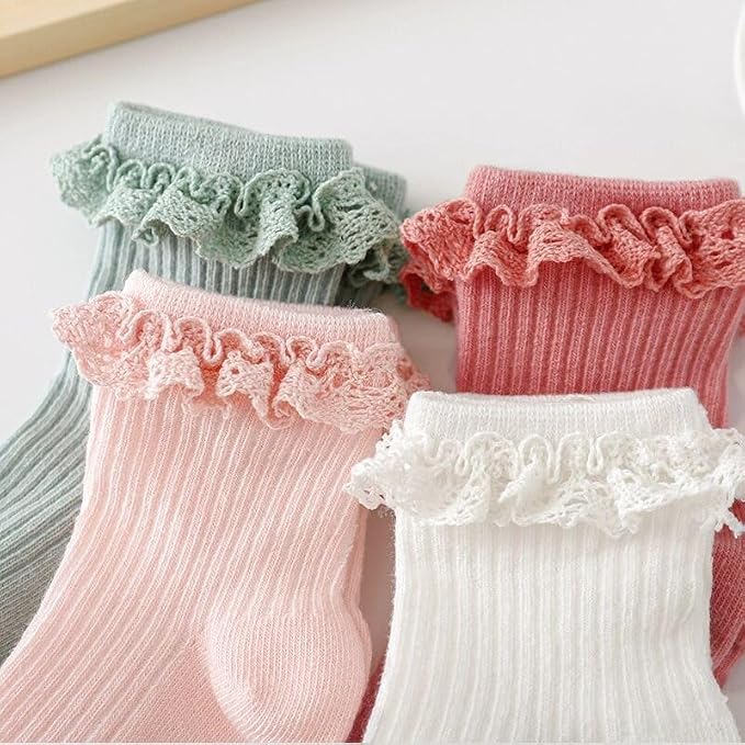 AQOKKA Baby Girl Toddlers Socks - Image 5