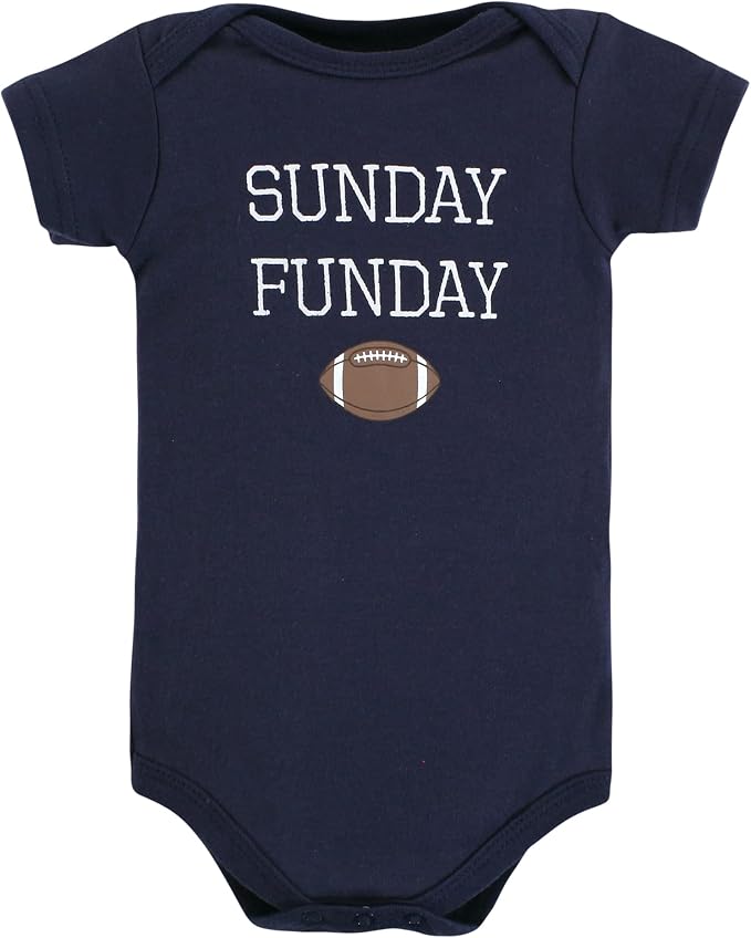 Hudson Baby Baby Boys' Cotton Bodysuits 7-pack - Image 3