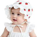 Baby-Girl Soft Breathable-Bonnet Newborn-Infant-Eyelet-Beanie Lace-Sun-Hat | by HinyBoeh