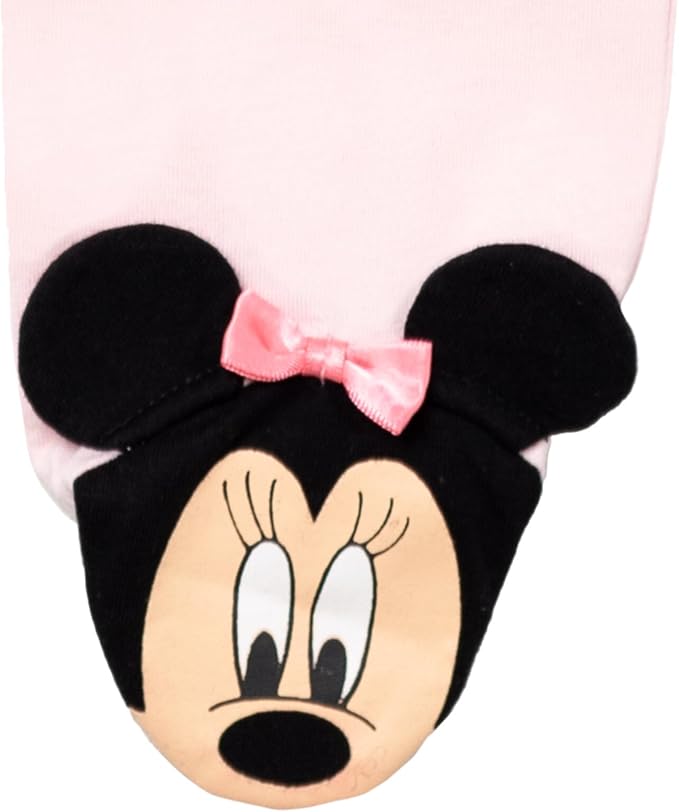 Disney Baby Girls' 2-Pack Footed Sleep N' Play Newborn to Infant - Image 7