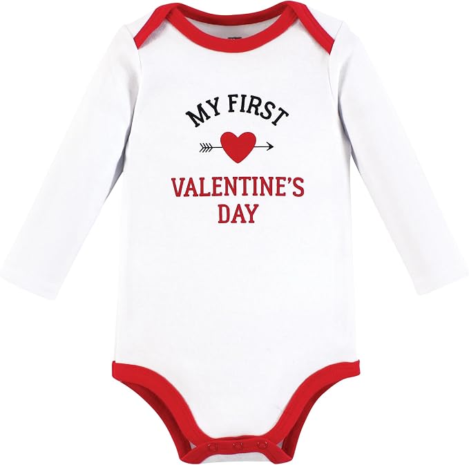 Hudson Baby baby-boys Cotton Long-sleeve Bodysuits 3-pack - Image 3