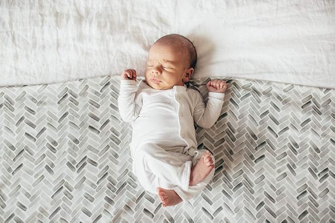Copper Pearl Swaddle Blankets for Newborns | Soft Stretchy Receiving Blankets - Image 6