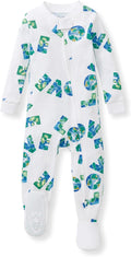 Burt's Bees Baby Boys Organic Cotton, Snug Fit Footed Sleeper Pajamas | by BurtsBeesBaby