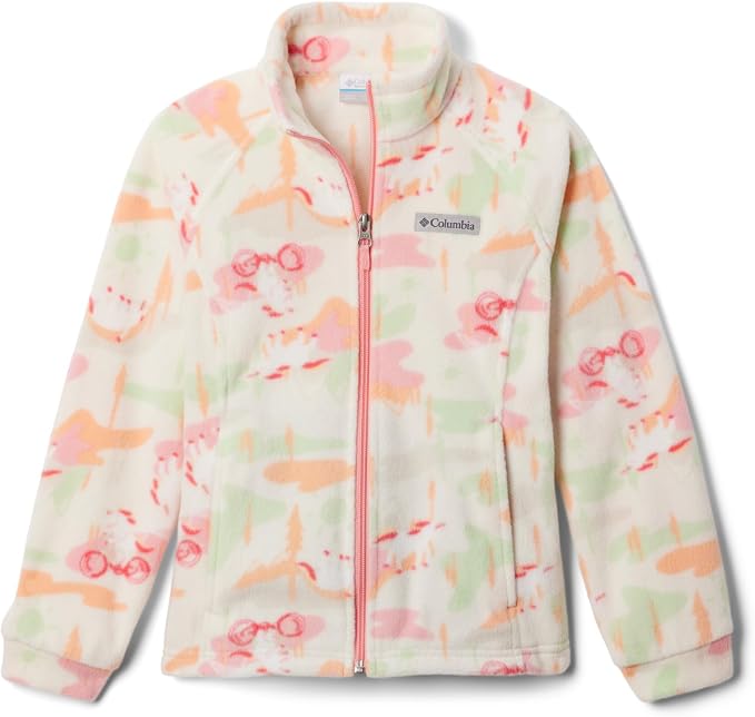Columbia Youth Girls Benton Springs II Printed Fleece Jacket - Image 4