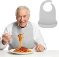 Adult Silicone Bibs | Adjustable Waterproof Clothing Protector by VynusioUS