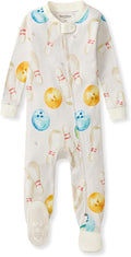 Burt's Bees Baby Boys Organic Cotton, Snug Fit Footed Sleeper Pajamas | by BurtsBeesBaby
